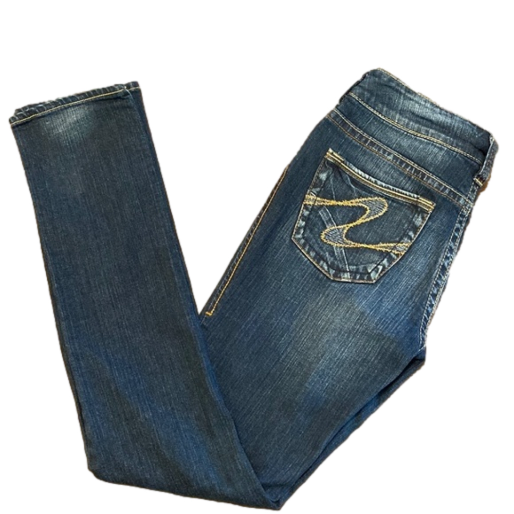 Silver Suki Skinny Denim Jeans